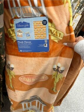 Gilmore Girls Stars Hallow Autumn Fall Plush Throw Blanket